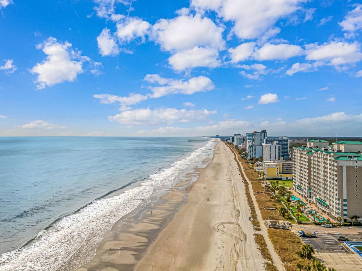 Ocean Front Studio With Amazing Views Palace Resort 1801 Sleeps 5 Guests マートルビーチ エクステリア 写真